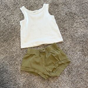 Colored Organics Leni tank and Havana short